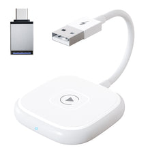 Load image into Gallery viewer, Car Adapter Apple CarPlay Wired To Wireless Adapter Mini Box Dongle For lPhone Benz Audi Mazda Kia Toyota VW Nissan Subaru Plug And Play
