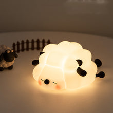 Load image into Gallery viewer, Cute Sheep Panda Rabbit Silicone Lamp USB Rechargeable Timing LED Night Light Bedside Decor Kids Birthday Gift
