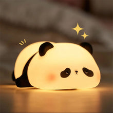 Load image into Gallery viewer, Cute Sheep Panda Rabbit Silicone Lamp USB Rechargeable Timing LED Night Light Bedside Decor Kids Birthday Gift
