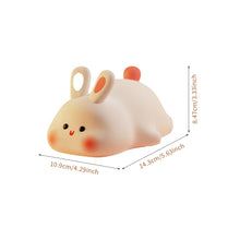 Load image into Gallery viewer, Cute Sheep Panda Rabbit Silicone Lamp USB Rechargeable Timing LED Night Light Bedside Decor Kids Birthday Gift
