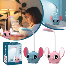 Load image into Gallery viewer, 2 In 1 LED Desk Lamp With Pencil Sharpener USB Rechargable Night Light Desk Lamp Kids Christmas Gift
