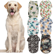 Load image into Gallery viewer, L-5XL Hawaii Style Cute Summer T-shirts Comfortable Pet Shirt For Medium Large Dog Puppy Pet Clothes Pet Products
