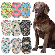 Load image into Gallery viewer, L-5XL Hawaii Style Cute Summer T-shirts Comfortable Pet Shirt For Medium Large Dog Puppy Pet Clothes Pet Products
