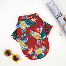 Load image into Gallery viewer, XL-5XL Hawaii Style Cute Summer T-shirts Comfortable Pet Shirt For Medium Large Dog Puppy Pet Clothes Pet Products

