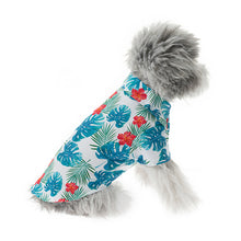 Load image into Gallery viewer, Fashion Hawaii Style Summer Breathable T-shirts Pet Cat Dog Clothes for French Bulldog Small Mediun Dogs Soft
