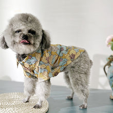 Load image into Gallery viewer, Fashion Hawaii Style Summer Breathable T-shirts Pet Cat Dog Clothes for French Bulldog Small Mediun Dogs Soft
