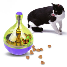 Load image into Gallery viewer, 1Pc Cat Food Feeders Ball Interactive Fun Bowl Pet Toys Tumbler Kitten Shaking Leakage Ball Cats Accessories for Pet Toy Supplies
