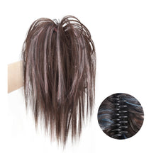 Load image into Gallery viewer, Highlight Dyed Wig Hair Clip Fluffy Natural Increase Hair Volume Wig Hair Rope Personalized Hairpin Hair Rope Hair Accessory for Women
