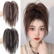 Load image into Gallery viewer, Highlight Dyed Wig Hair Clip Fluffy Natural Increase Hair Volume Wig Hair Rope Personalized Hairpin Hair Rope Hair Accessory for Women
