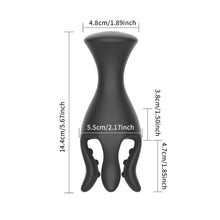 Load image into Gallery viewer, Vibration Masturbator Penis and Ghost Head Training Device Glans Exercise and Massage Automatic Male Adult Small Airplane Cup
