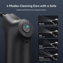Load image into Gallery viewer, 4 Pressure Modes Electric Ear Cleaner Kit Ear Wax Removal Water Irrigation Ear Washer For Adults Child Ear Cleaner Health Care

