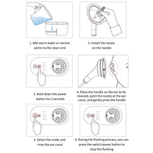 Load image into Gallery viewer, Earwax Electric Ear Water Ear Wax Cleaner Removal Irrigation System Safety Ear Washer Cleaning Adults Kids Ear Cleaner Kits
