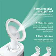 Load image into Gallery viewer, Earwax Electric Ear Water Ear Wax Cleaner Removal Irrigation System Safety Ear Washer Cleaning Adults Kids Ear Cleaner Kits
