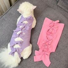 Load image into Gallery viewer, Pet Cat Weaning Clothes Sterilization Jumpsuit Anti-licking Surgery Recovery Care Suit for Cat Puppy Kitten
