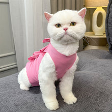 Load image into Gallery viewer, Pet Cat Weaning Clothes Sterilization Jumpsuit Anti-licking Surgery Recovery Care Suit for Cat Puppy Kitten
