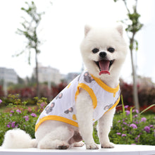 Load image into Gallery viewer, Spring Summer Cartoon Print Pet Vest Pet Cat Puppy Dog Clothes for Small Dogs Pet Vest T-Shirt Pet Clothing
