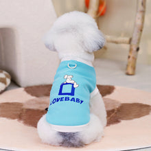 Load image into Gallery viewer, Summer Pet Vest Cartoon Print Pet Puppy Dog Clothes for Small Dogs Teddy Dog Vest Pet Clothing
