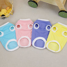 Load image into Gallery viewer, Summer Pet Vest Cartoon Print Pet Puppy Dog Clothes for Small Dogs Teddy Dog Vest Pet Clothing
