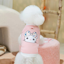 Load image into Gallery viewer, Summer Pet Vest Cartoon Print Pet Puppy Dog Clothes for Small Dogs Teddy Dog Vest Pet Clothing
