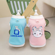 Load image into Gallery viewer, Summer Pet Vest Cartoon Print Pet Puppy Dog Clothes for Small Dogs Teddy Dog Vest Pet Clothing
