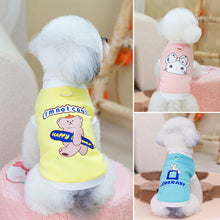 Load image into Gallery viewer, Summer Pet Vest Cartoon Print Pet Puppy Dog Clothes for Small Dogs Teddy Dog Vest Pet Clothing
