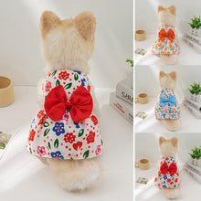 Load image into Gallery viewer, Spring Summer Cat Princess Dress Pet Sunflower Skirts Pet Clothes Comfortable Soft Puppuy Dogs Cats Dress
