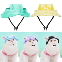 Load image into Gallery viewer, Pet Hat With Ear Holes Sunscreen Baseball Cap For Large Medium Small Dogs Summer Dog Cap Sun Hat Outdoor Hiking Hat Pet Product
