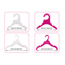 Load image into Gallery viewer, 5Pcs/lot Pet Clothes Plastic Hanger Non-slip Cat Dog Clothes Shelf Hanging Clothes Rack Storage Pet Stuff Supplies
