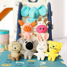 Load image into Gallery viewer, Pet Dog Squeaky Toys Animals Shapes Squeaky Plush Chew Toys for Small Medium Large Dogs

