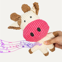 Load image into Gallery viewer, Pet Dog Squeaky Toys Animals Shapes Squeaky Plush Chew Toys for Small Medium Large Dogs
