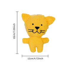 Load image into Gallery viewer, Pet Dog Squeaky Toys Animals Shapes Squeaky Plush Chew Toys for Small Medium Large Dogs
