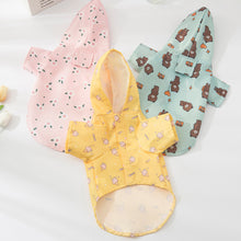 Load image into Gallery viewer, Waterproof Pet Dog Clothes Hooded Raincoats With Reflective Strip Dogs Rain Coat Outdoor Jackets Pet Supplies
