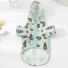 Load image into Gallery viewer, Waterproof Pet Dog Clothes Hooded Raincoats With Reflective Strip Dogs Rain Coat Outdoor Jackets Pet Supplies
