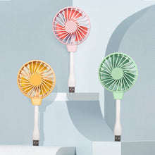 Load image into Gallery viewer, Creative Office Summer Cooling Fan Portable USB Input Mini Fan Laptop Fan Mute Fans for Dormitory Home Student Outdoor Travel Fan
