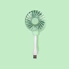 Load image into Gallery viewer, Creative Office Summer Cooling Fan Portable USB Input Mini Fan Laptop Fan Mute Fans for Dormitory Home Student Outdoor Travel Fan
