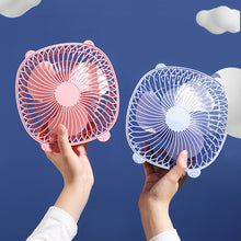 Load image into Gallery viewer, Portable Desk Fan Hanging Fans USB Input Cooler Cooling Fan Rotatable Mute Silent for PC/Laptop/Notebook Home Office

