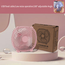 Load image into Gallery viewer, Portable Desk Fan Hanging Fans USB Input Cooler Cooling Fan Rotatable Mute Silent for PC/Laptop/Notebook Home Office
