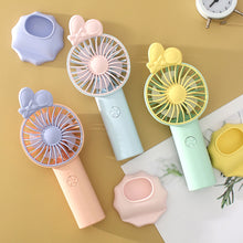 Load image into Gallery viewer, Handheld Mini Fan Portable Pocket Fan USB Charging Fan Rechargable Summer Cooling Fan for Home Outdoor Office

