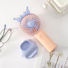 Load image into Gallery viewer, Handheld Mini Fan Portable Pocket Fan USB Charging Fan Rechargable Summer Cooling Fan for Home Outdoor Office
