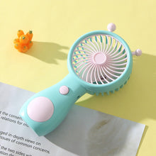 Load image into Gallery viewer, Handheld Mini Fan Portable Pocket Fan USB Charging Fan Rechargable Summer Cooling Fan for Home Outdoor Office
