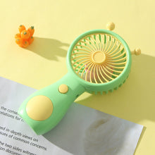 Load image into Gallery viewer, Handheld Mini Fan Portable Pocket Fan USB Charging Fan Rechargable Summer Cooling Fan for Home Outdoor Office

