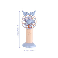 Load image into Gallery viewer, Handheld Mini Fan Portable Pocket Fan USB Charging Fan Rechargable Summer Cooling Fan for Home Outdoor Office

