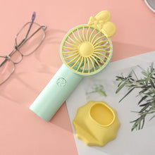 Load image into Gallery viewer, Handheld Mini Fan Portable Pocket Fan USB Charging Fan Rechargable Summer Cooling Fan for Home Outdoor Office
