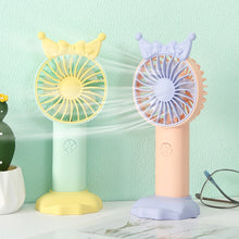 Load image into Gallery viewer, Handheld Mini Fan Portable Pocket Fan USB Charging Fan Rechargable Summer Cooling Fan for Home Outdoor Office
