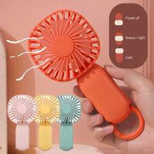 Load image into Gallery viewer, Handheld Mini Fan Portable Pocket Fan USB Charging Fan Rechargable Summer Cooling Fan for Home Outdoor Office
