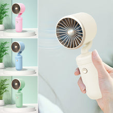 Load image into Gallery viewer, Handheld Mini Fan Portable Pocket Fan USB Charging Fan Rechargable Summer Cooling Fan for Home Outdoor Office

