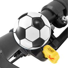 Load image into Gallery viewer, Football Type Aluminum Alloy Bicycle Bell Horn Cycling Handlebar Bell Ring MTB Bike Safety Warning Alarm Cycling Accessories
