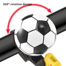 Load image into Gallery viewer, Football Type Aluminum Alloy Bicycle Bell Horn Cycling Handlebar Bell Ring MTB Bike Safety Warning Alarm Cycling Accessories
