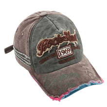 Load image into Gallery viewer, Retro Letter Embroidery Men Women Baseball Caps Spring Summer Cotton Adjustable Casual Hat Hip Hop Streetwear Sun Hats y2k Hat
