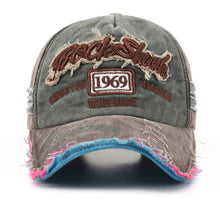 Load image into Gallery viewer, Retro Letter Embroidery Men Women Baseball Caps Spring Summer Cotton Adjustable Casual Hat Hip Hop Streetwear Sun Hats y2k Hat
